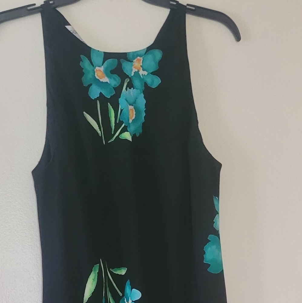 Women dress from Maggie London,size 12 sleeveless,with lining,56 in long